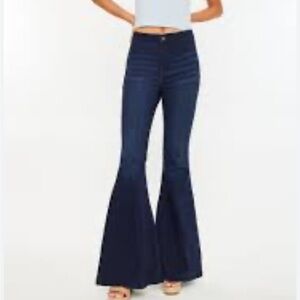 Trendy Kancan Signature Size 26 Ultra High Rise Extreme Flare Jeans